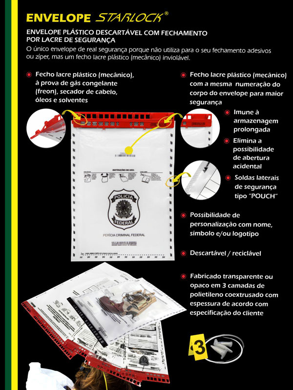 Envelope de Segurança Starlock