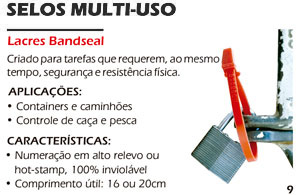 Lacres de Segurança Bandseal